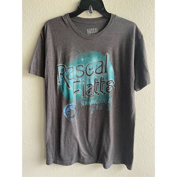 ❤️Rascal Flatts 2019 Summer Tour T-Shirt - Picture 1 of 5